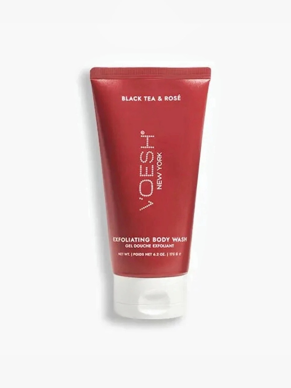 NEW VOESH Black Tea & Rose Exfoliating Body Wash Exfoliating Body Wash in Red